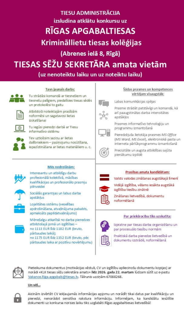 Attēlā attēlotas prasības pretendentam