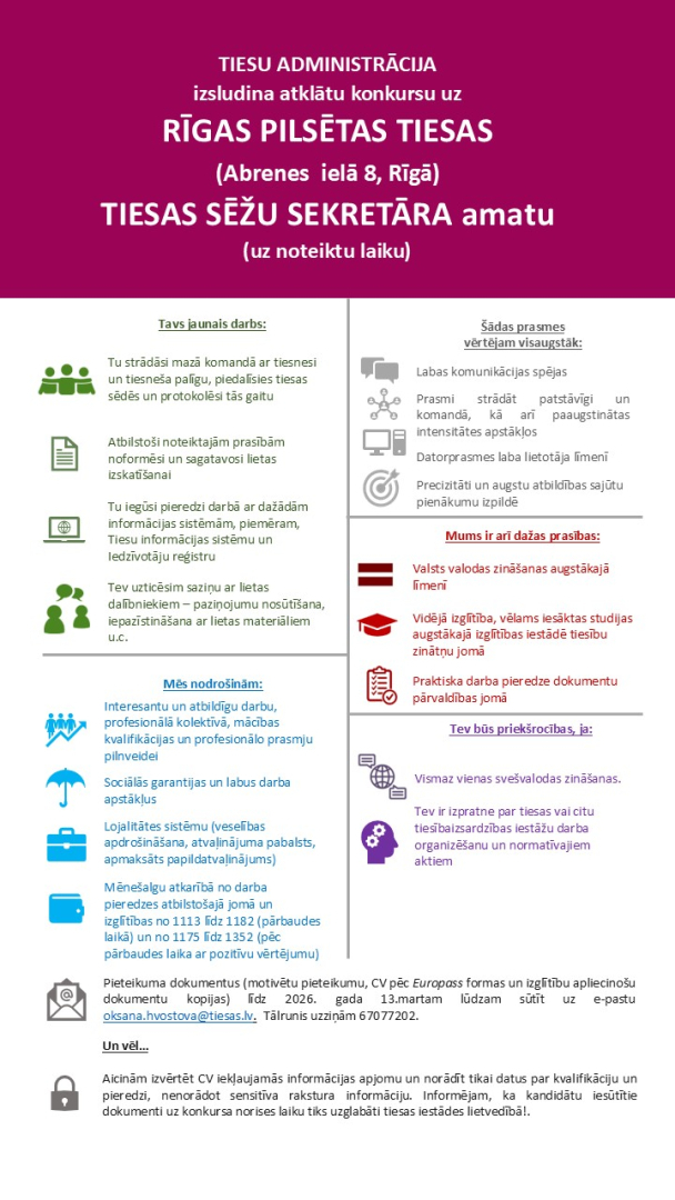 Attēlā attēlotas prasības pretendentam