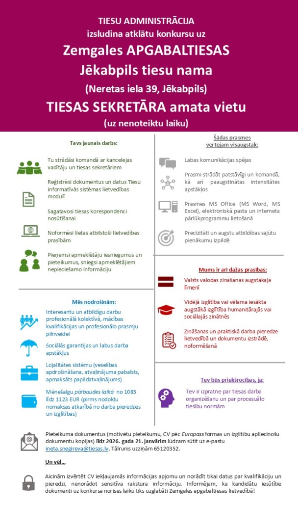 Attēlā attēlotas prasības pretendentam