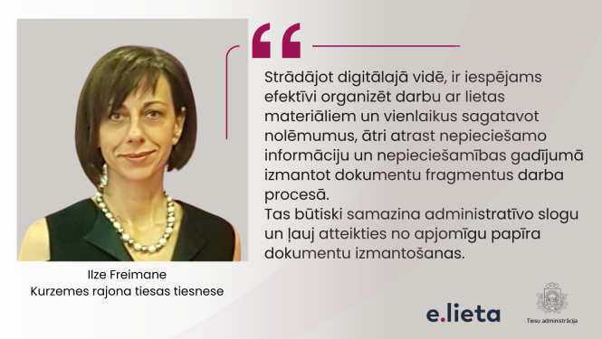 attēls ar tiesnesi un citāts