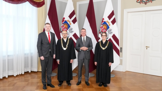 Attēlā redzami pasākuma dalībnieki