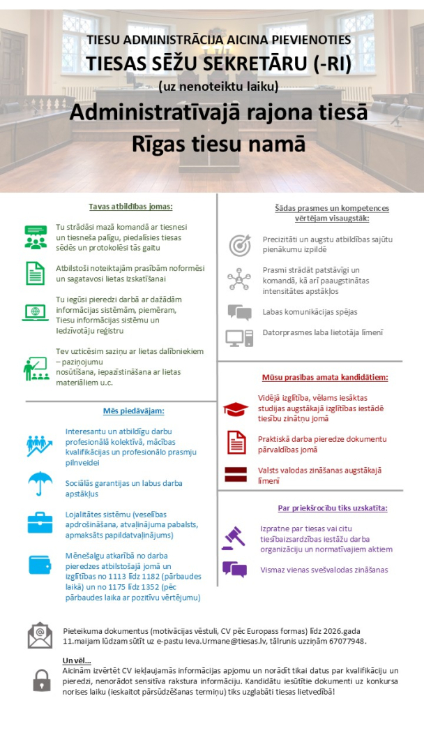 Attēlā attēlotas prasības pretendentam