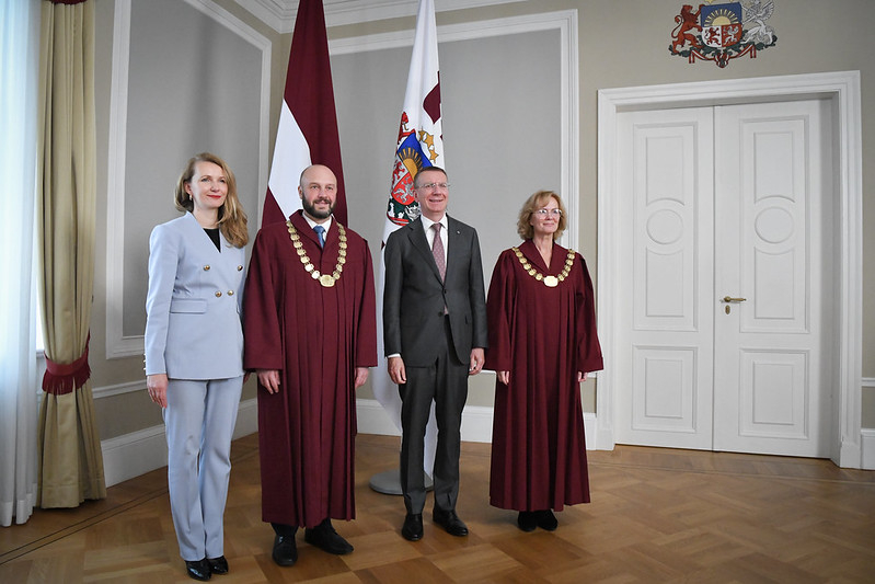 Attēlā redzams Rīgas apgabaltiesas tiesnesis Elvijs Vēbers
