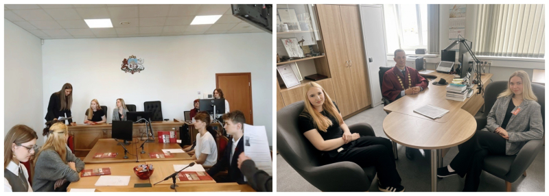 Kolāža no divām bildēm