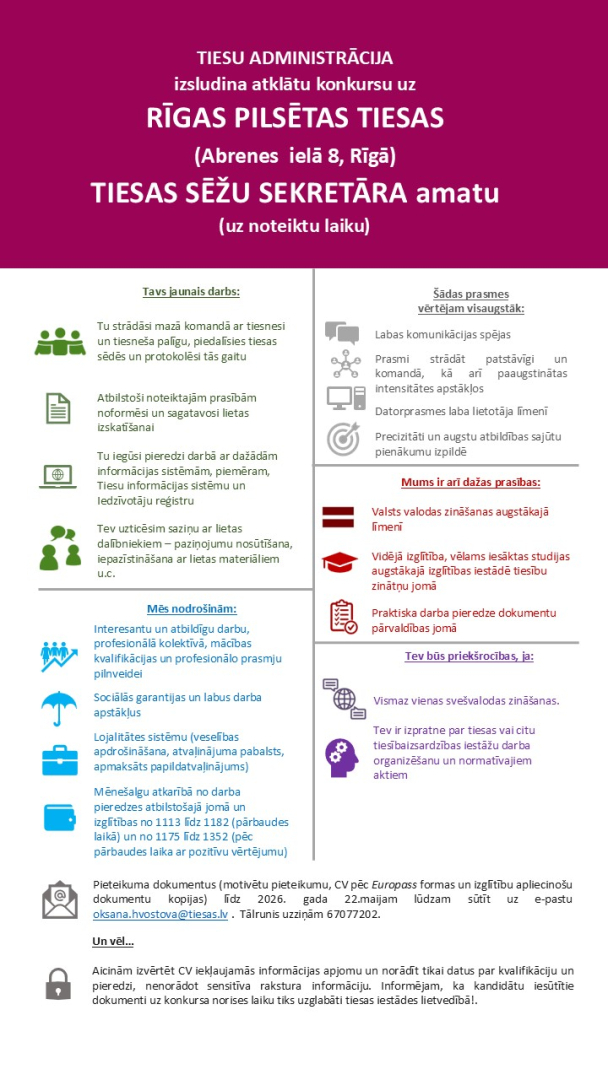 Attēlā attēlotas prasības pretendentam