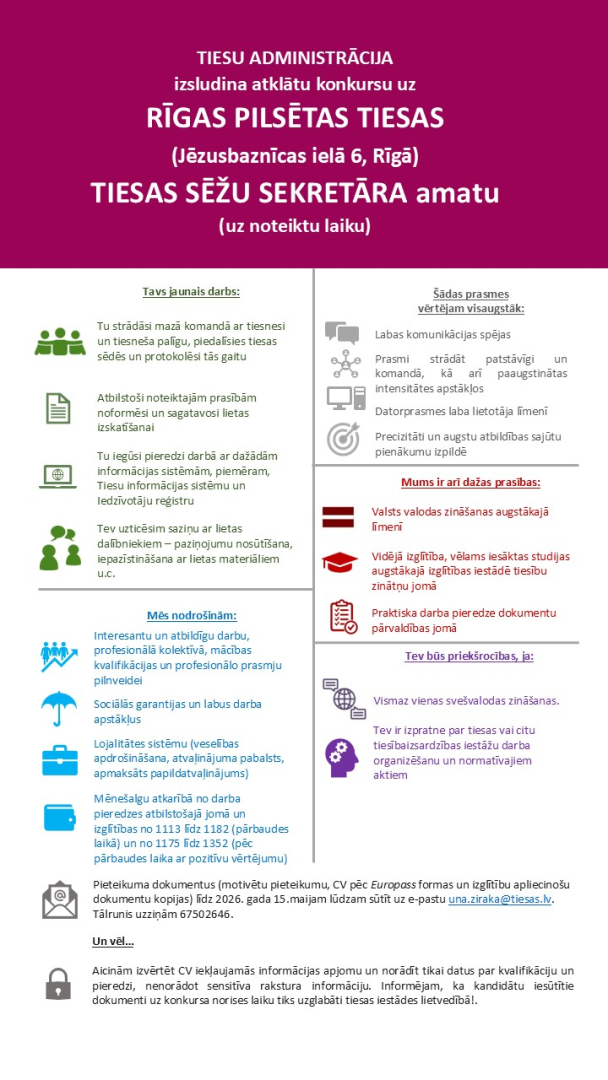 Attēlā attēlotas prasības pretendentam