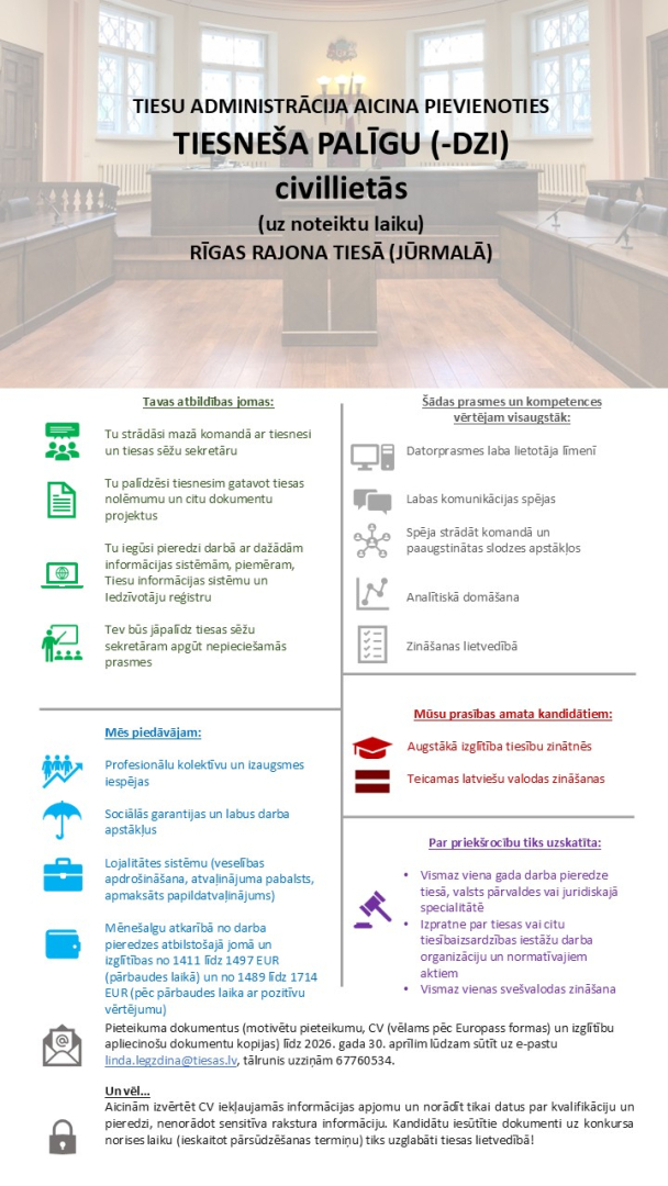 Attēlā attēlotas prasības pretendentam