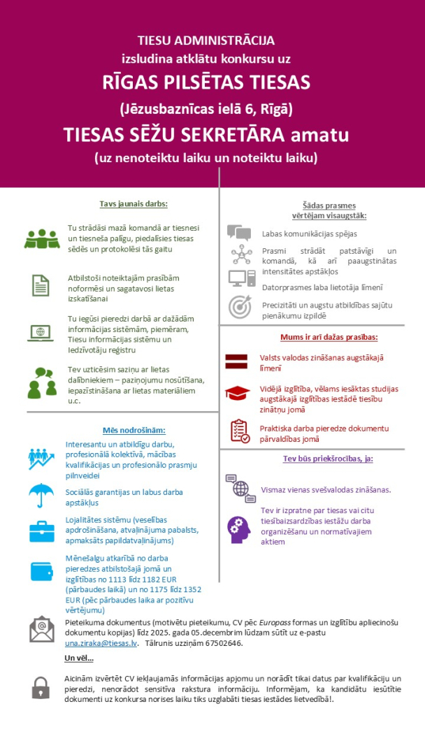 Attēlā attēlotas prasības pretendentam