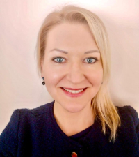 Attēlā attēlota Ieva Jankovska