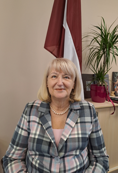 Attēlā redzama tiesnese Dagnija Bērziņa