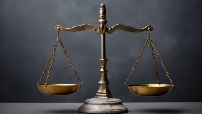 Attēlā attēloti svari