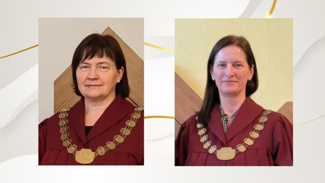 Attēlā redzamas Zaiga Cera un Ginta Gitai Kukaine