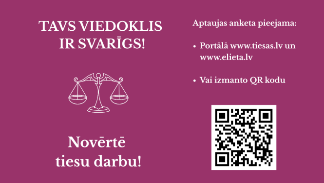 Novērtē tiesu darbu!