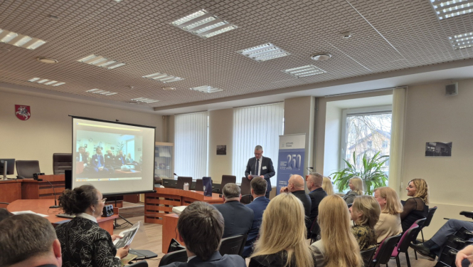 Attēlā redzami pasākuma dalībnieki