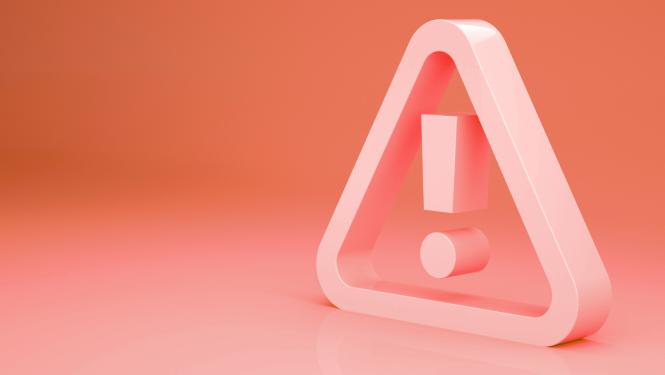 Attēlā attēlota izsaukuma zīme