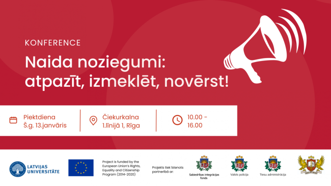 Attālā redzams konferences nosaukums