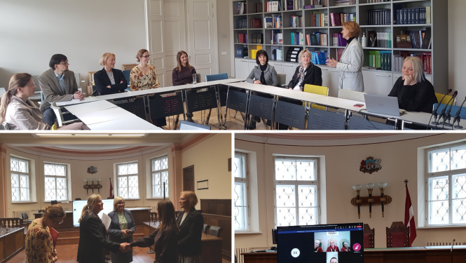 Attēlā ir redzama fotokolāža ar apmeklētajām vietām