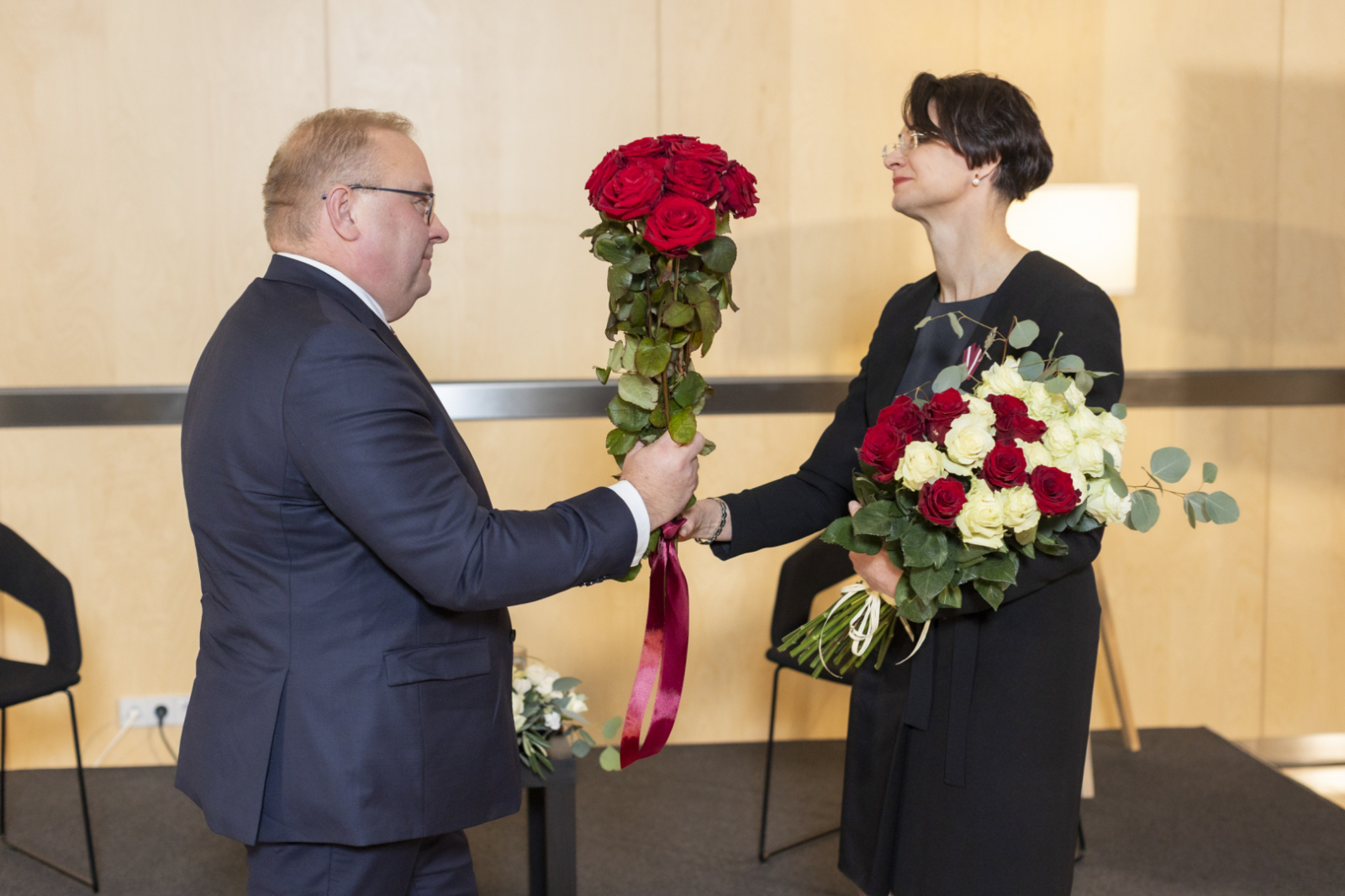 Attēlā redzama pasākuma norise