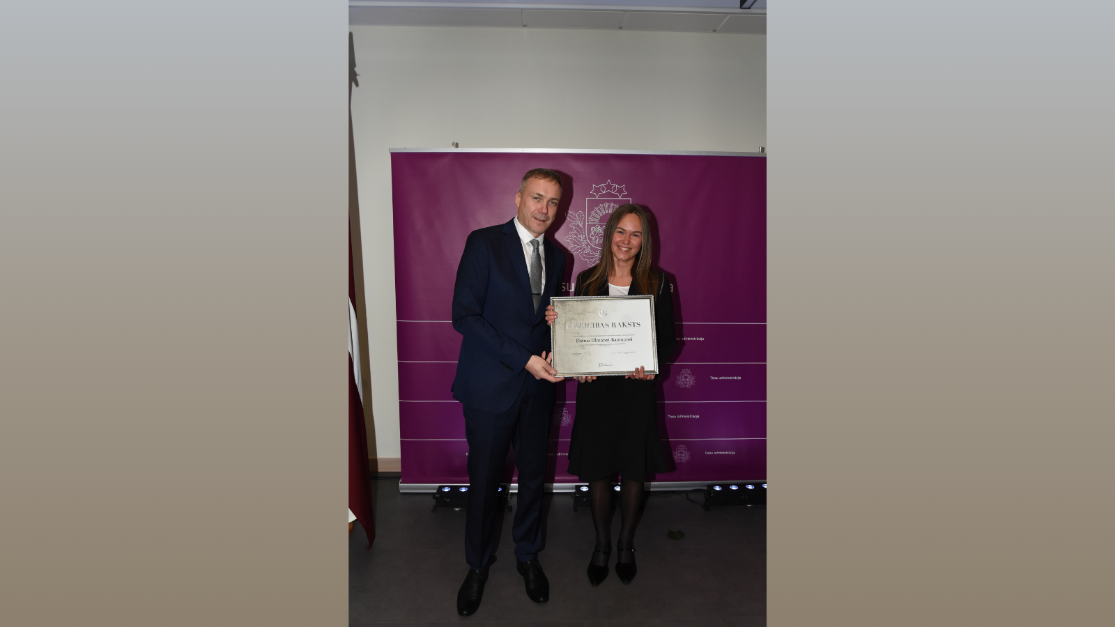 Attēlā redzama pasākuma norise