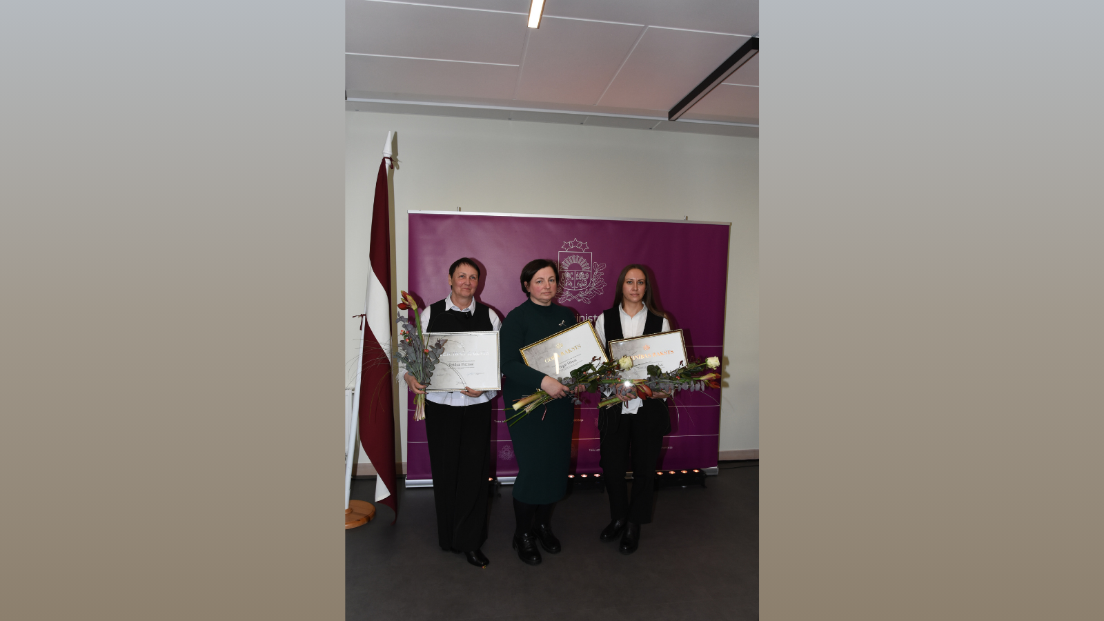 Attēlā redzama pasākuma norise