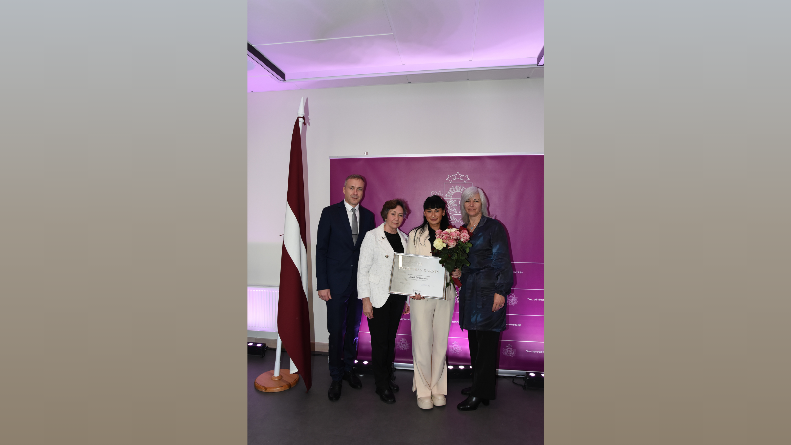 Attēlā redzama pasākuma norise