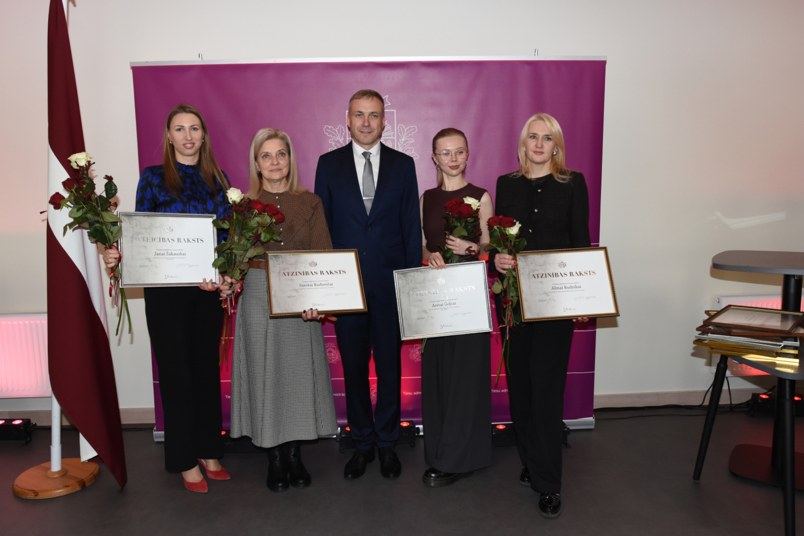 Attēlā redzama pasākuma norise