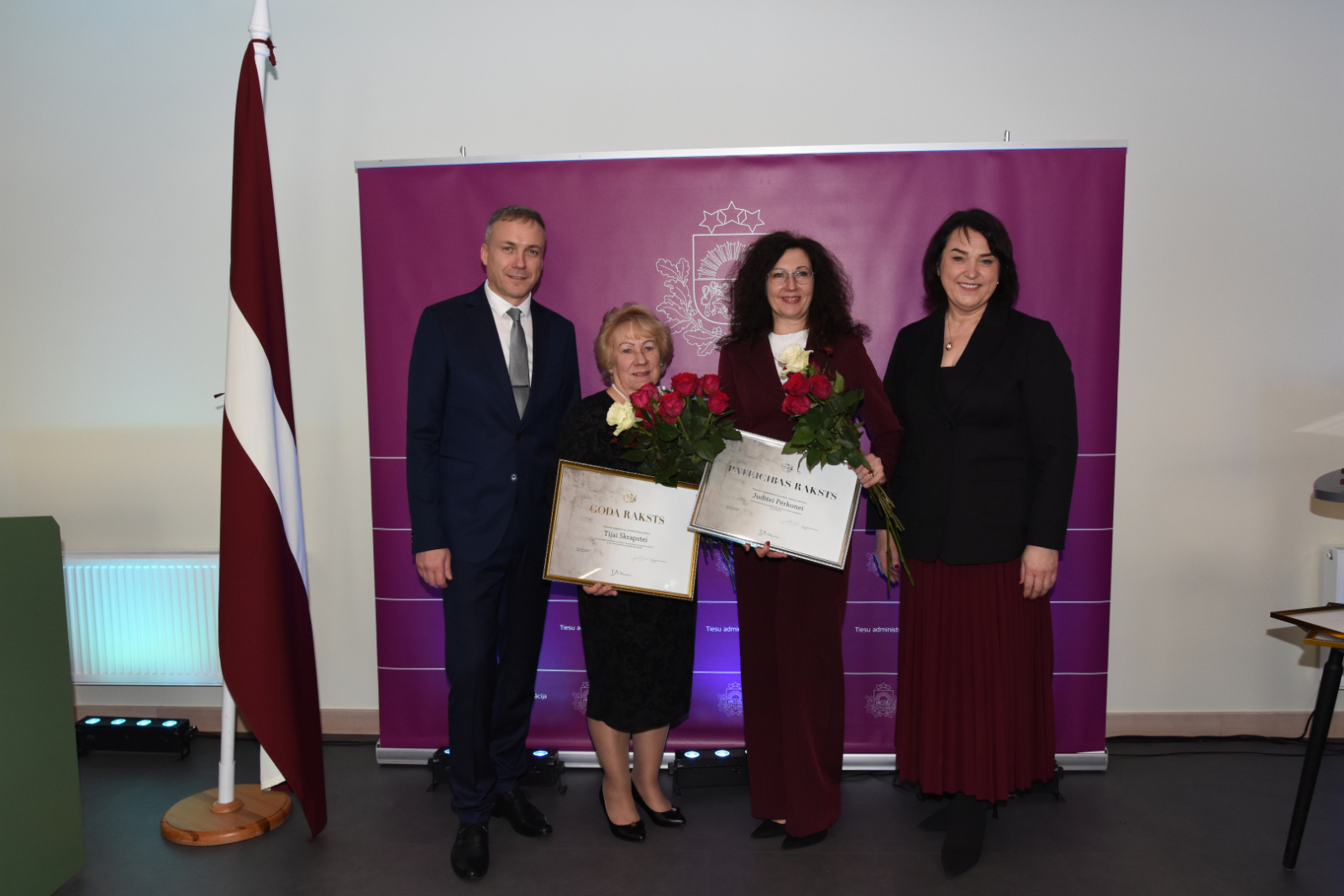 Attēlā redzama pasākuma norise