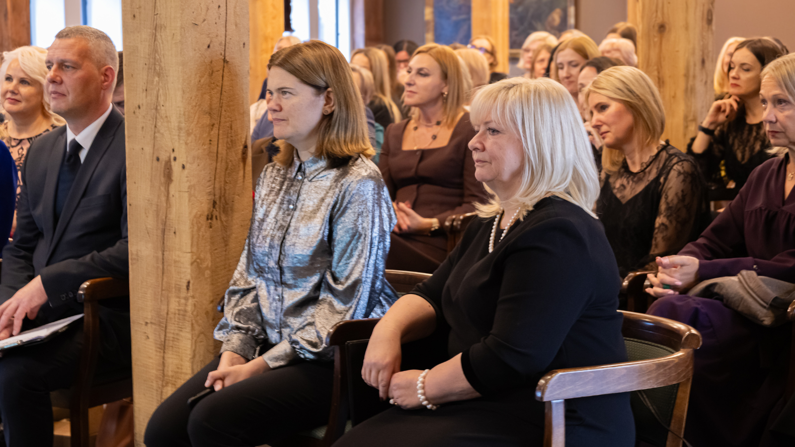 Attēlā redzama pasākuma norise