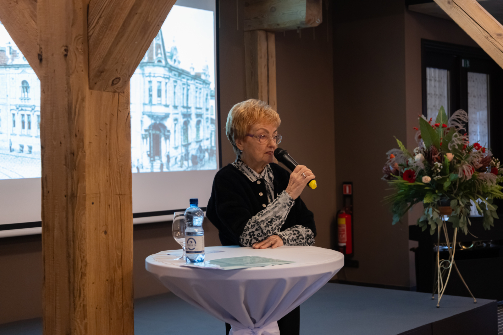 Attēlā redzama pasākuma norise