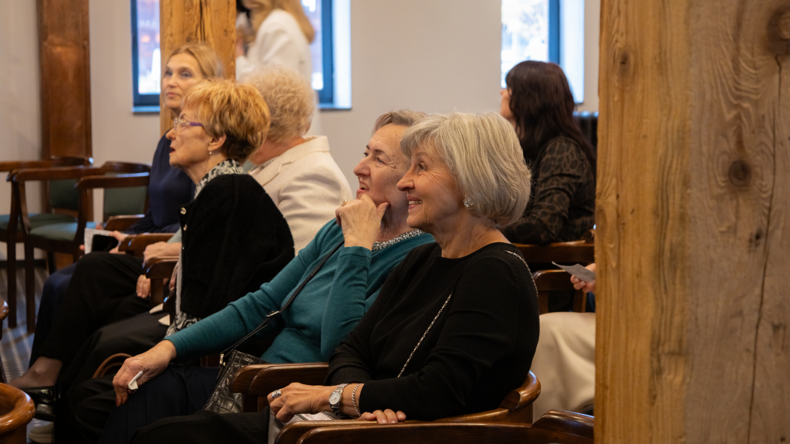 Attēlā redzama pasākuma norise