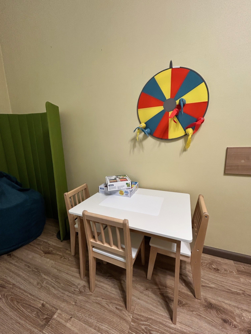 Attēlā redzama iekārtotā telpa