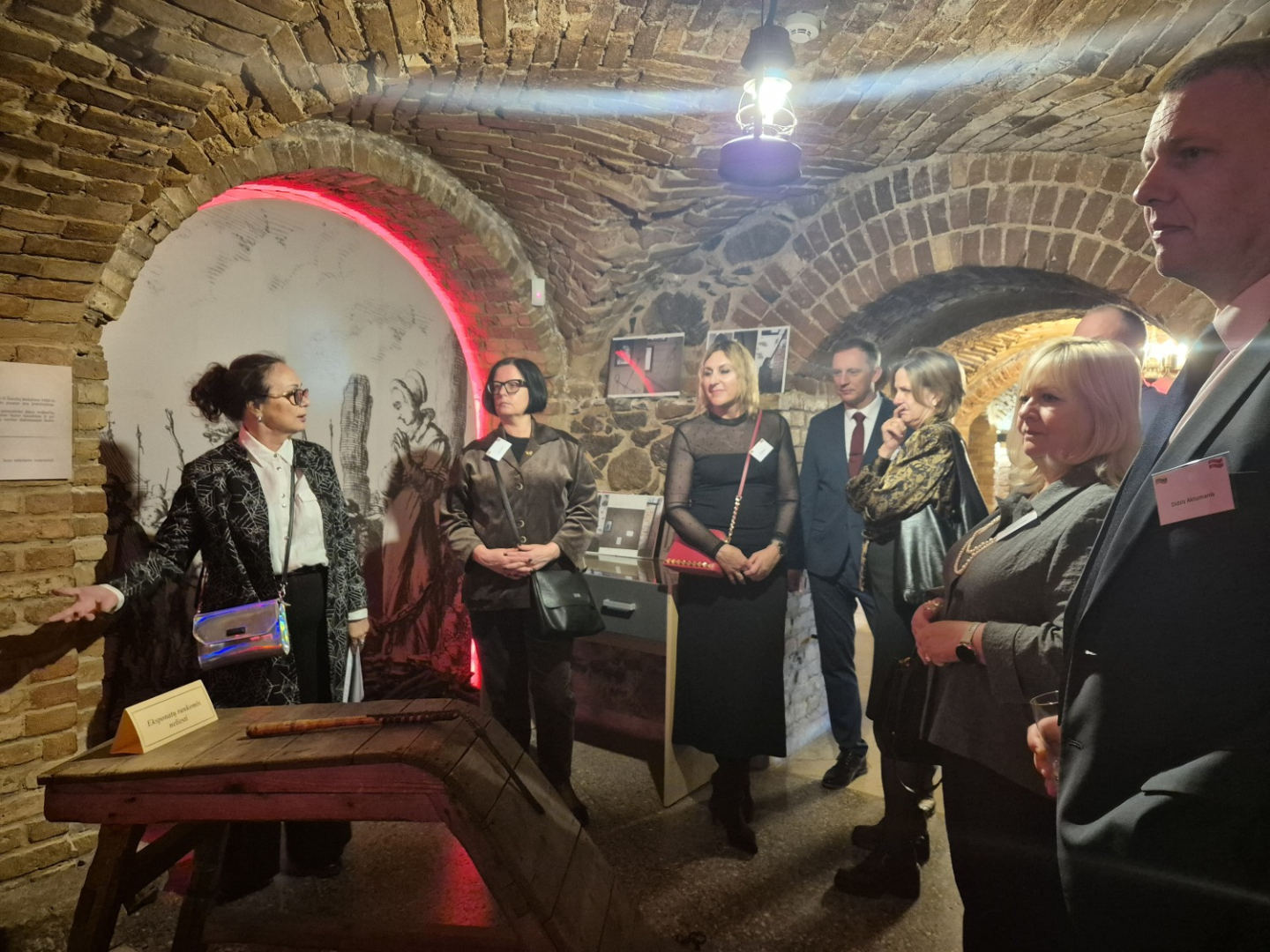 Attēlā redzami pasākuma dalībnieki