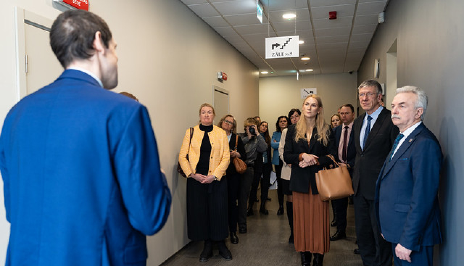 Attēlā redzama pasākuma norise