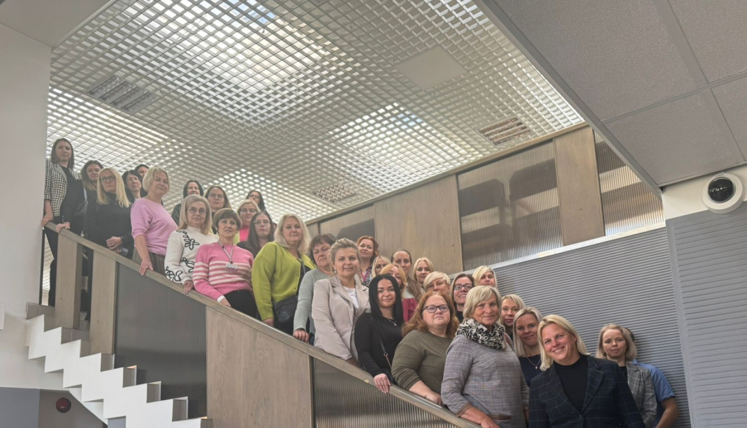 Attēlā redzami pasākuma dalībnieki