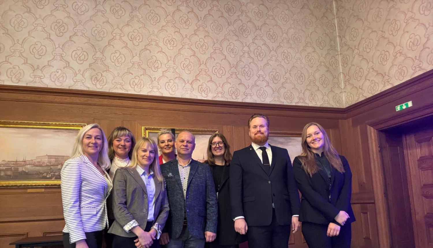 attēls ar delegāciju