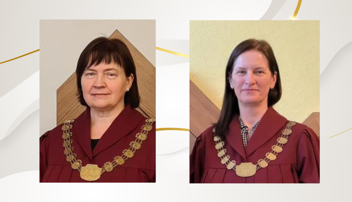 Attēlā redzamas Zaiga Cera un Ginta Gitai Kukaine