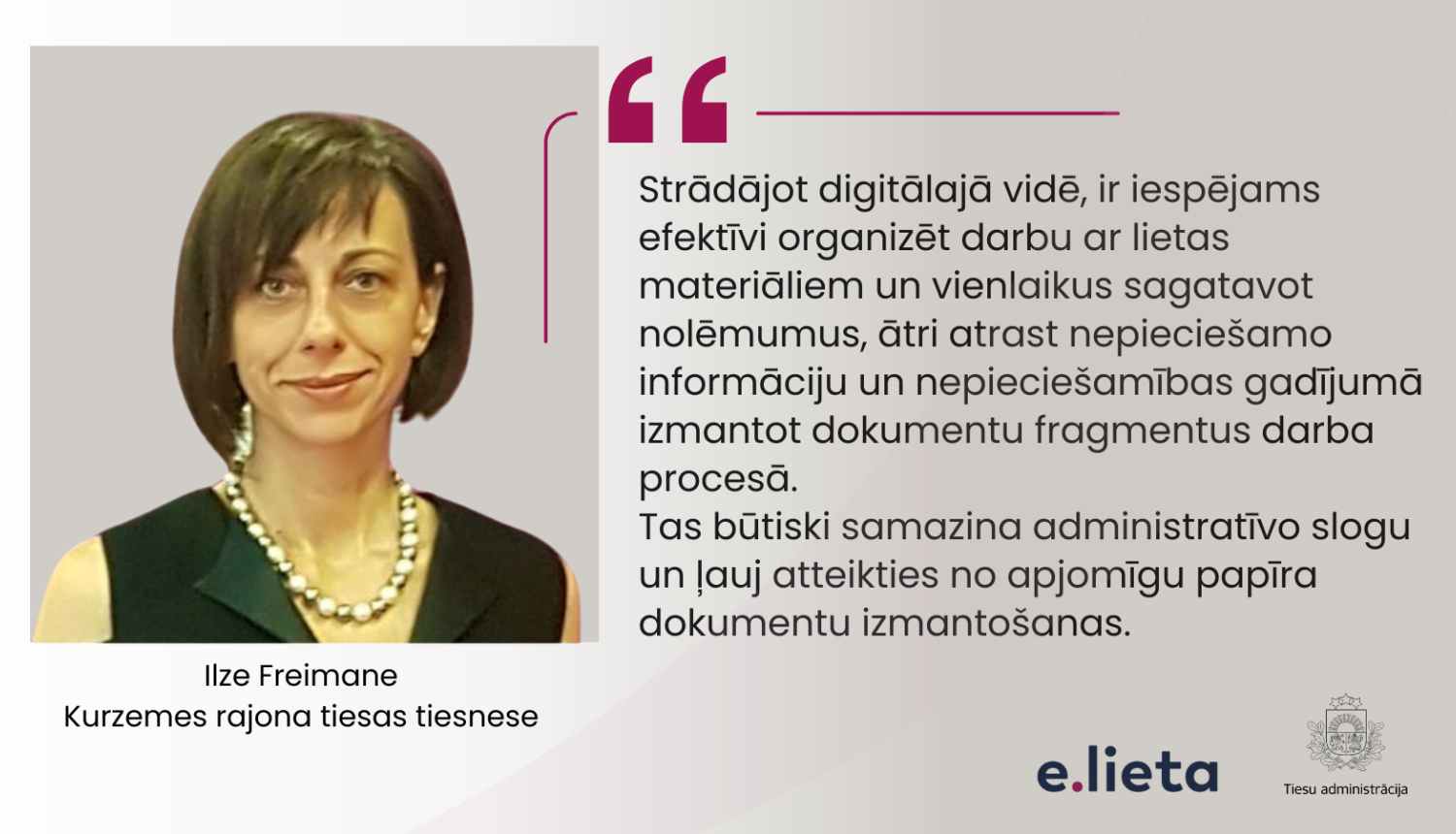 attēls ar tiesnesi un citāts