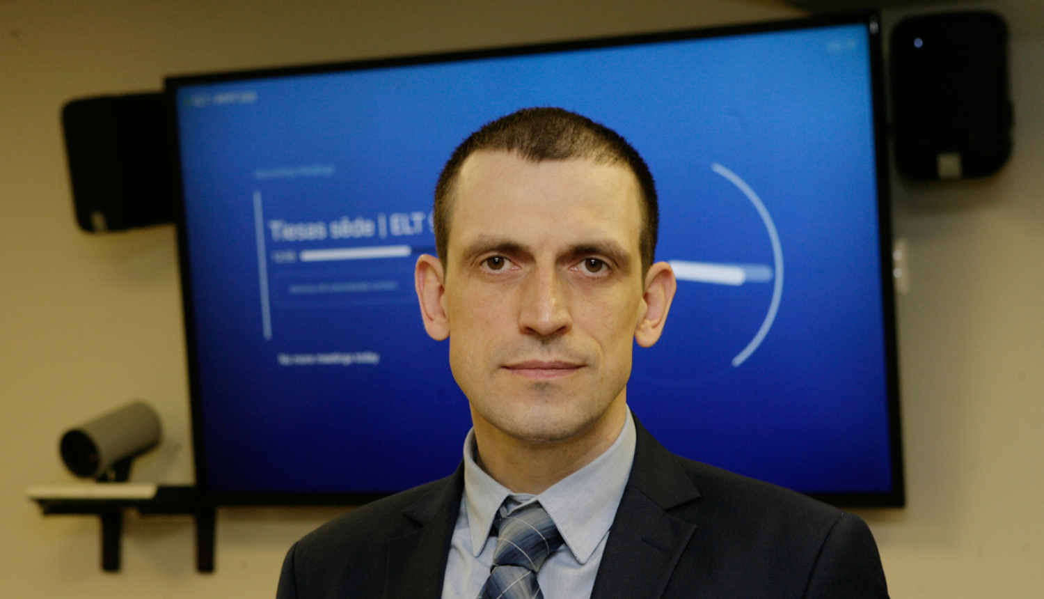 Attēlā redzams Miķelis Zumbergs, Ekonomisko lietu tiesas priekšsēdētājs