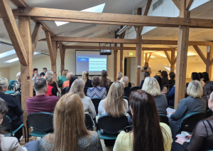 Attēlā redzama pasākuma norise