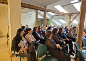 Attēlā redzama pasākuma norise