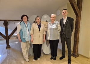 Attēlā redzami pasākuma dalībnieki