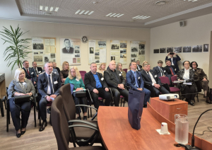 Attēlā redzami pasākuma dalībnieki