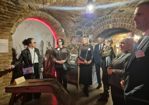 Attēlā redzami pasākuma dalībnieki