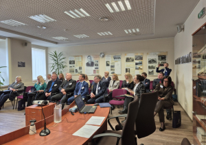 Attēlā redzami pasākuma dalībnieki